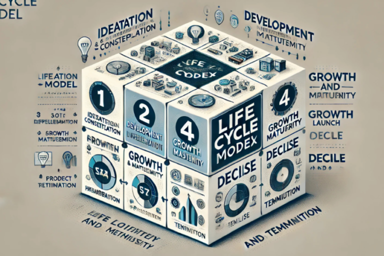 Life Cycle Model Four Sided Box