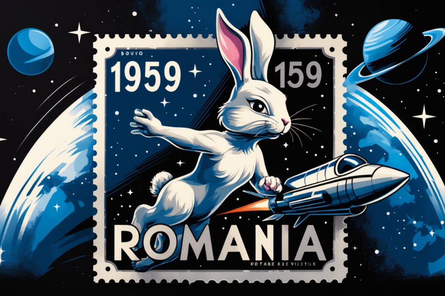 Marfusha Romania Stamp