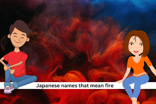 Japanese names that mean fire